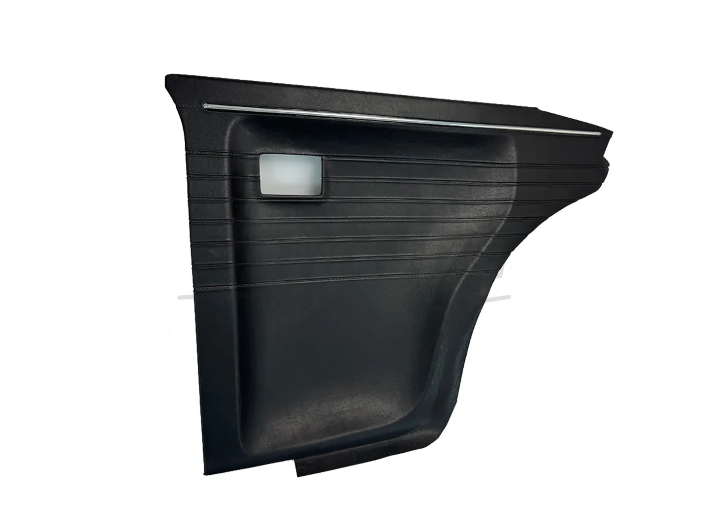 BMW 2002 REAR SIDE PANELS WITH NICKEL 2 PCS BLACK
