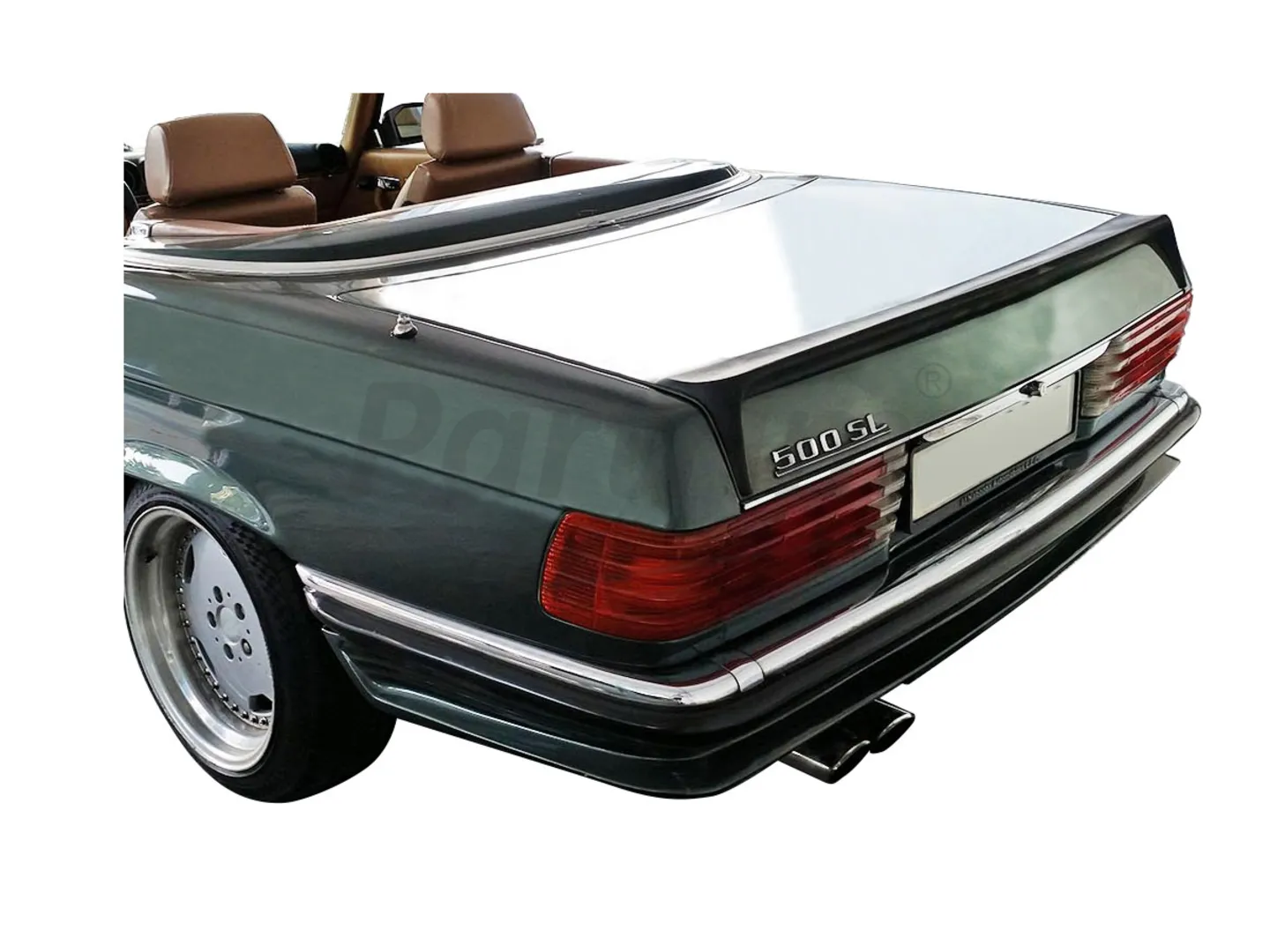 MERCEDES 107 REAR TRUNK SPOILER
