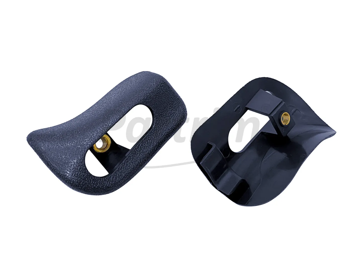 MERCEDES R129  - A124  CABRIOLET SUN VISOR TRIM CAPS SET BLUE