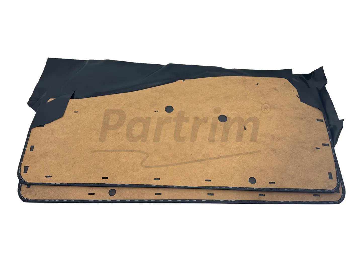 MERCEDES C126 DOOR PANEL MIDDLE SECTION WITH PATTERN DARKBLUE