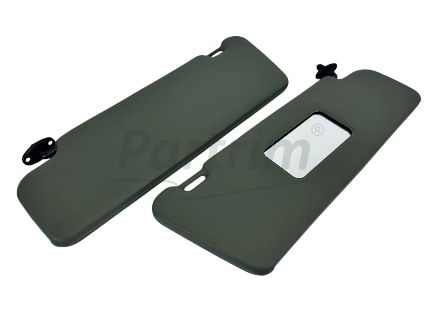 MERCEDES W124 SUNVISOR OLIVE GREEN