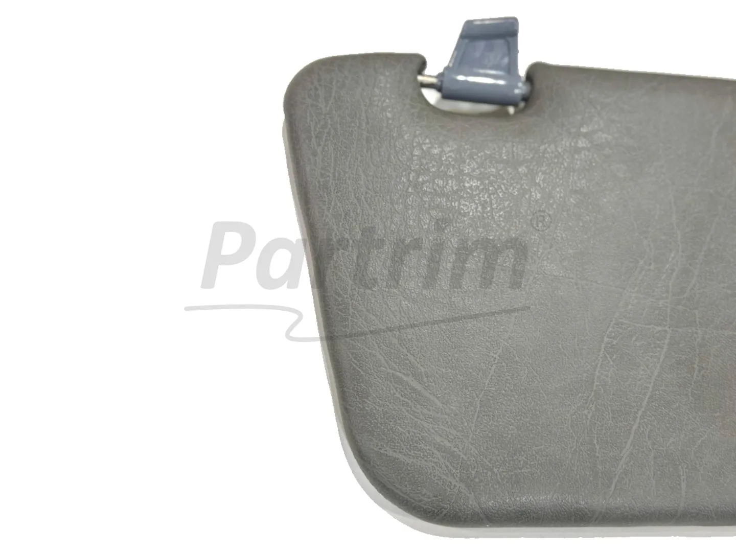MERCEDES R107 CABRIO SUNVISOR WITH BRACKET R-L CLOUDY GREY