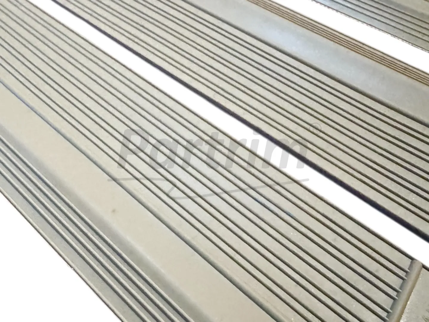 MERCEDES W115 DOOR SILL COVER RUBBER 4 Pcs CREAM