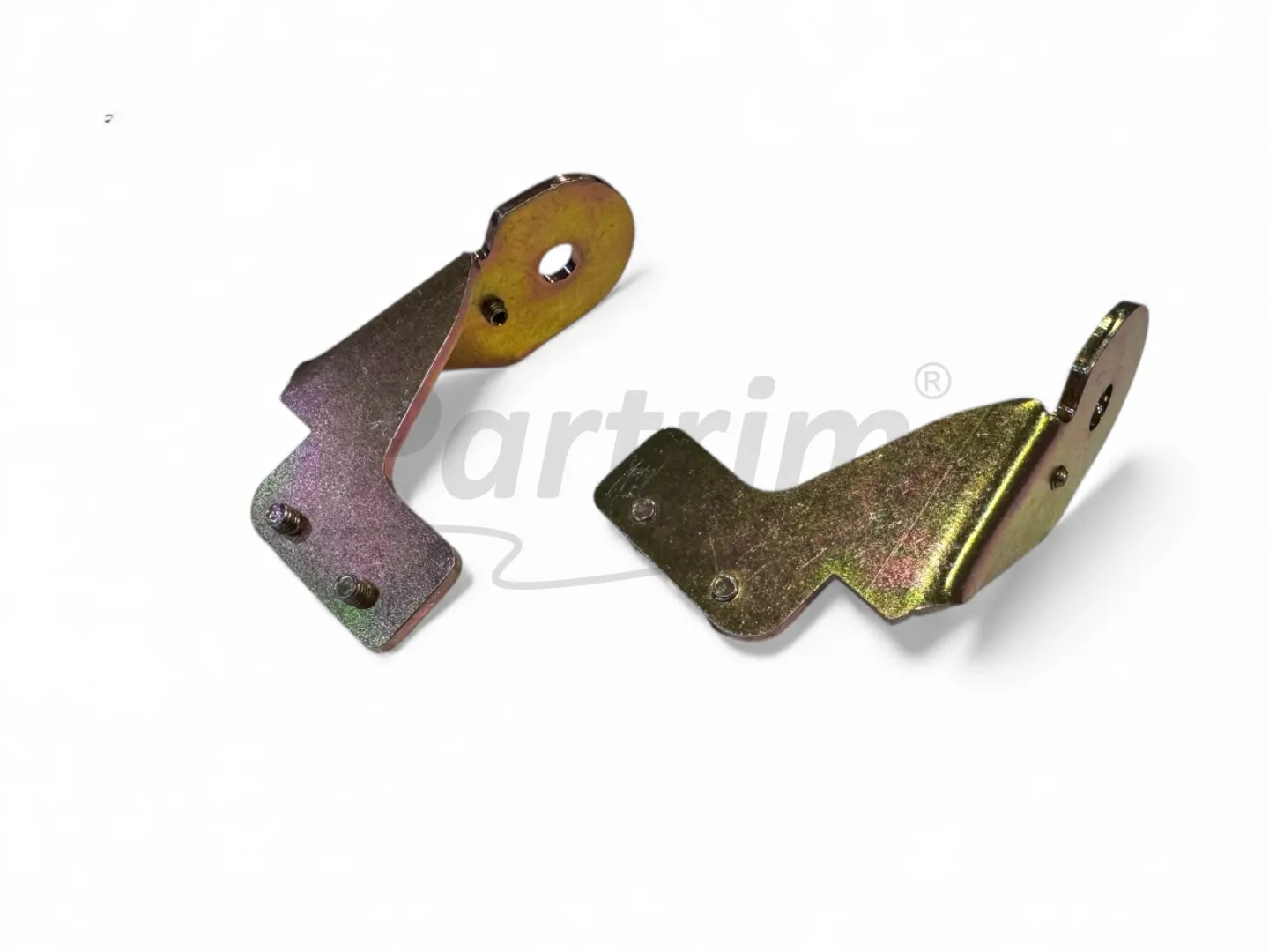 VW OLD BEETLE SEAT BELT HOLDER 1 SET L - R BEETLE 8.1964 AND LATER