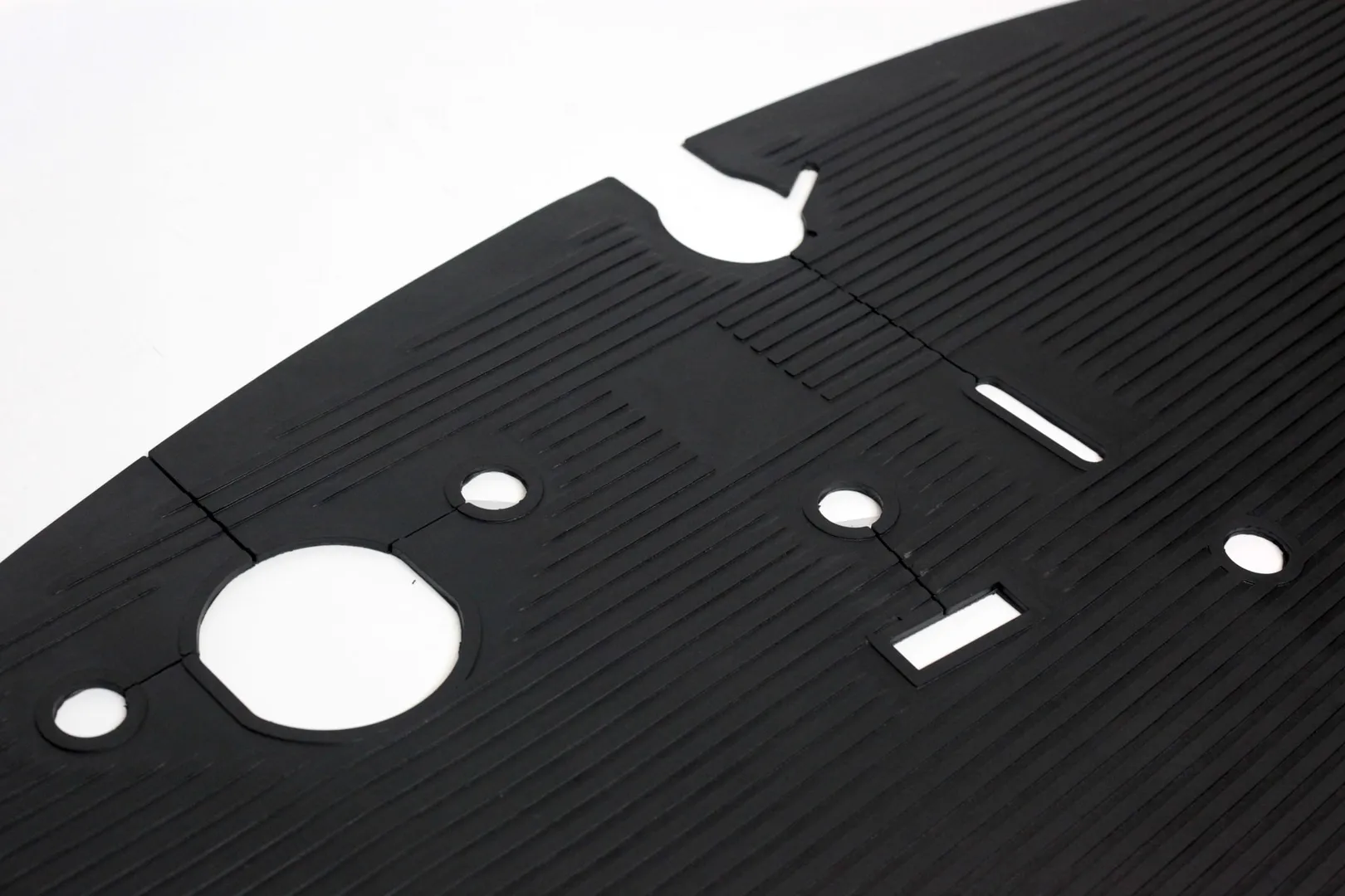 VW BUS T2 1972 - 1979 / B TYPE  FRONT RUBBER MAT LHD
