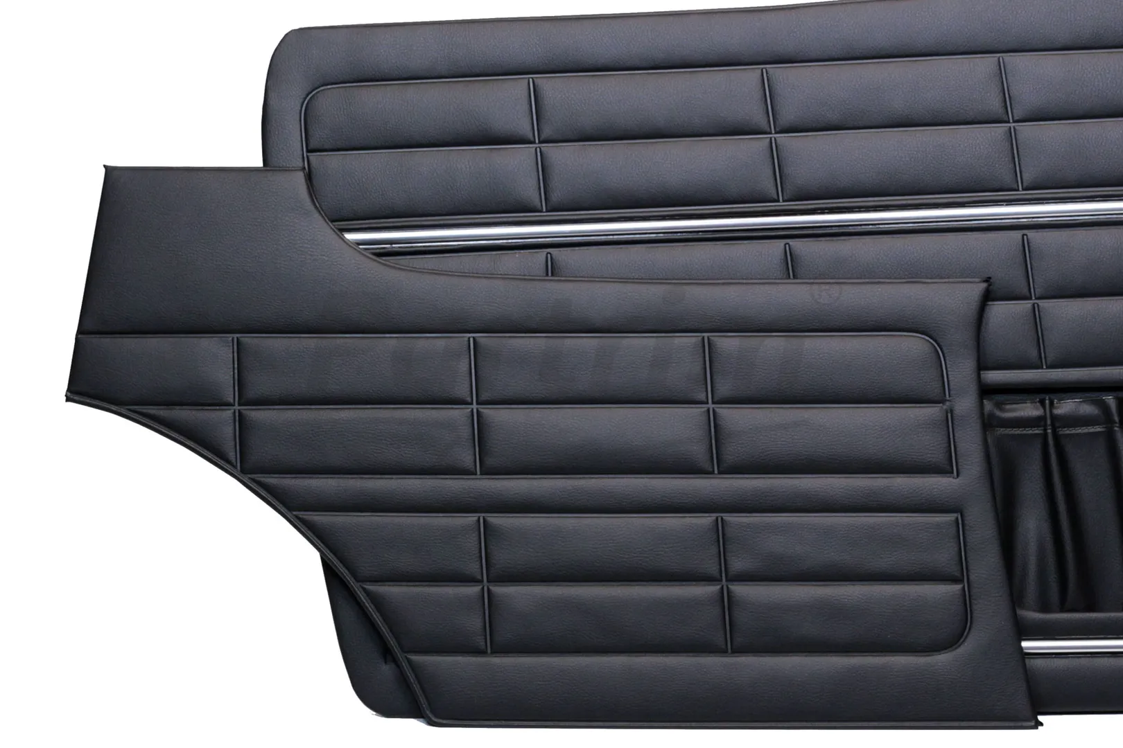 VW KARMANN GHIA DOOR PANEL SET BLACK - 4 PCS