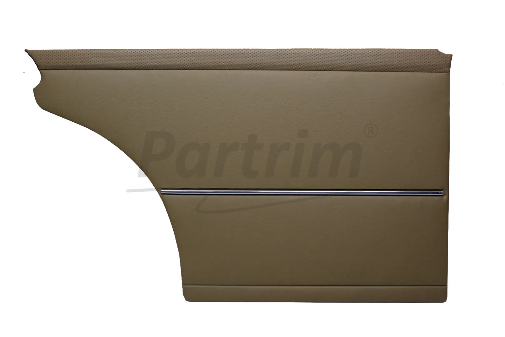 MERCEDES W108 DOOR PANELS BEIGE  WITH NICKEL 4 PCS (2 FRONT - 2 REAR)