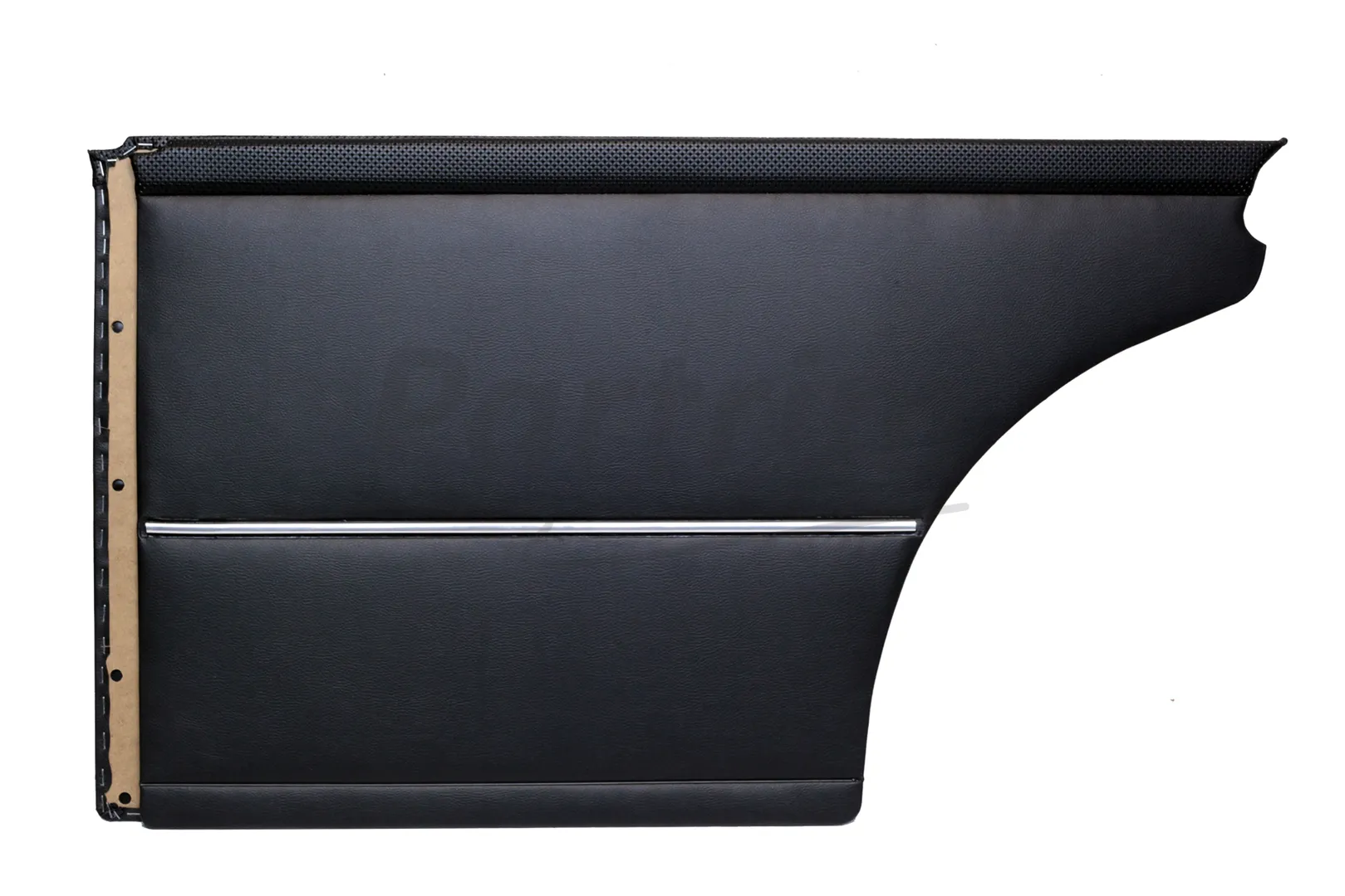 MERCEDES W108 DOOR PANELS BLACK  WITH NICKEL 4 PCS (2 FRONT - 2 REAR)