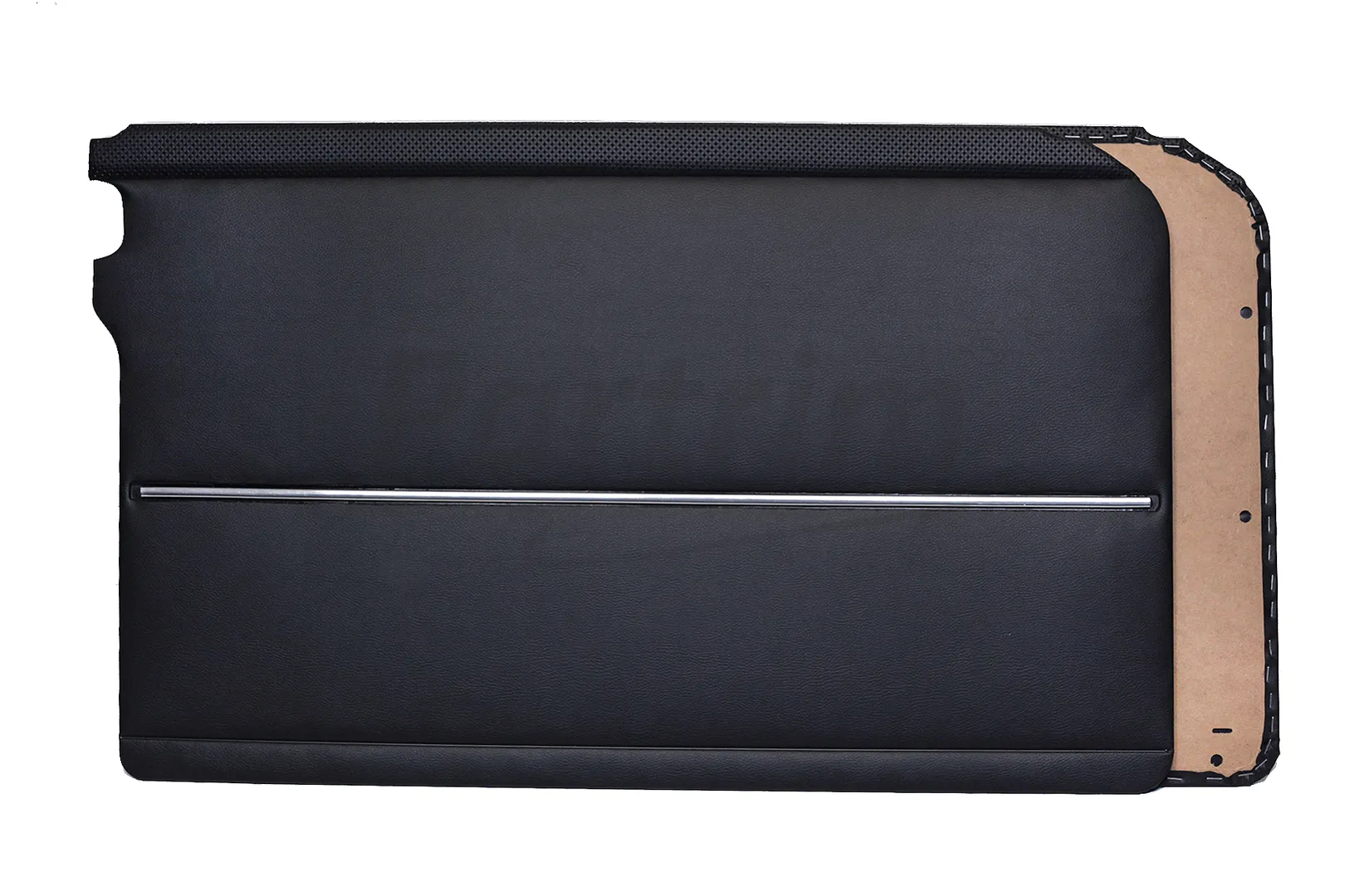 MERCEDES W108 DOOR PANELS BLACK  WITH NICKEL 4 PCS (2 FRONT - 2 REAR)