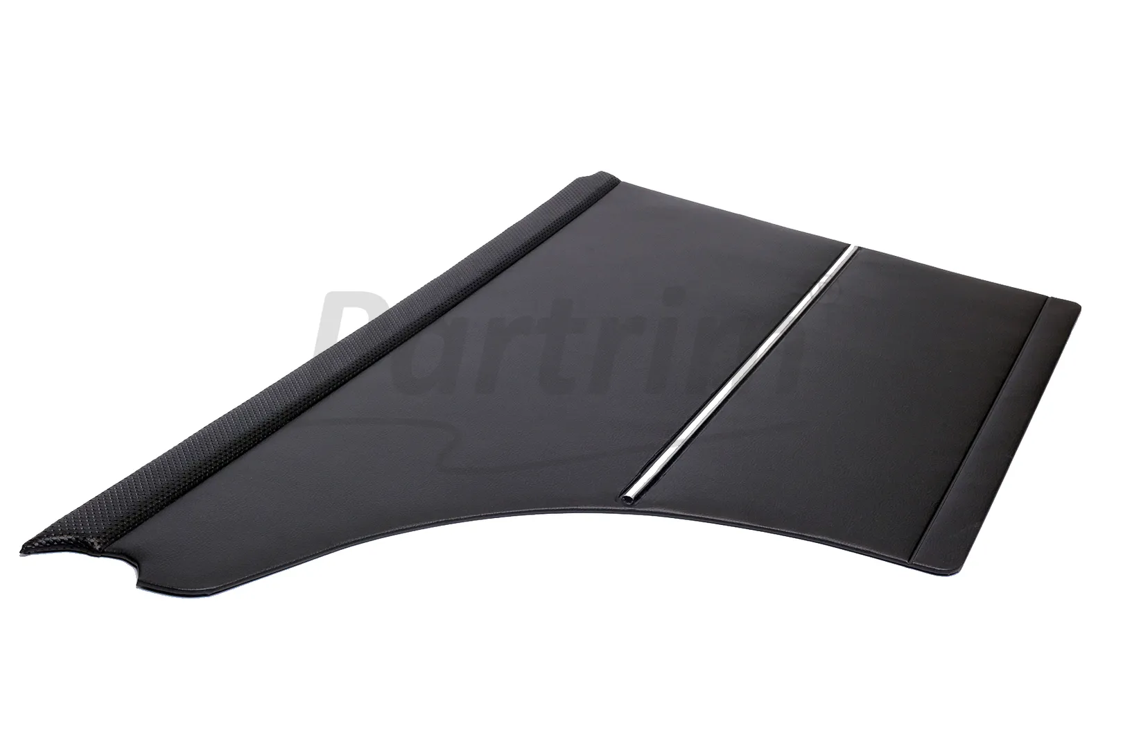 MERCEDES W108 DOOR PANELS BLACK  WITH NICKEL 4 PCS (2 FRONT - 2 REAR)