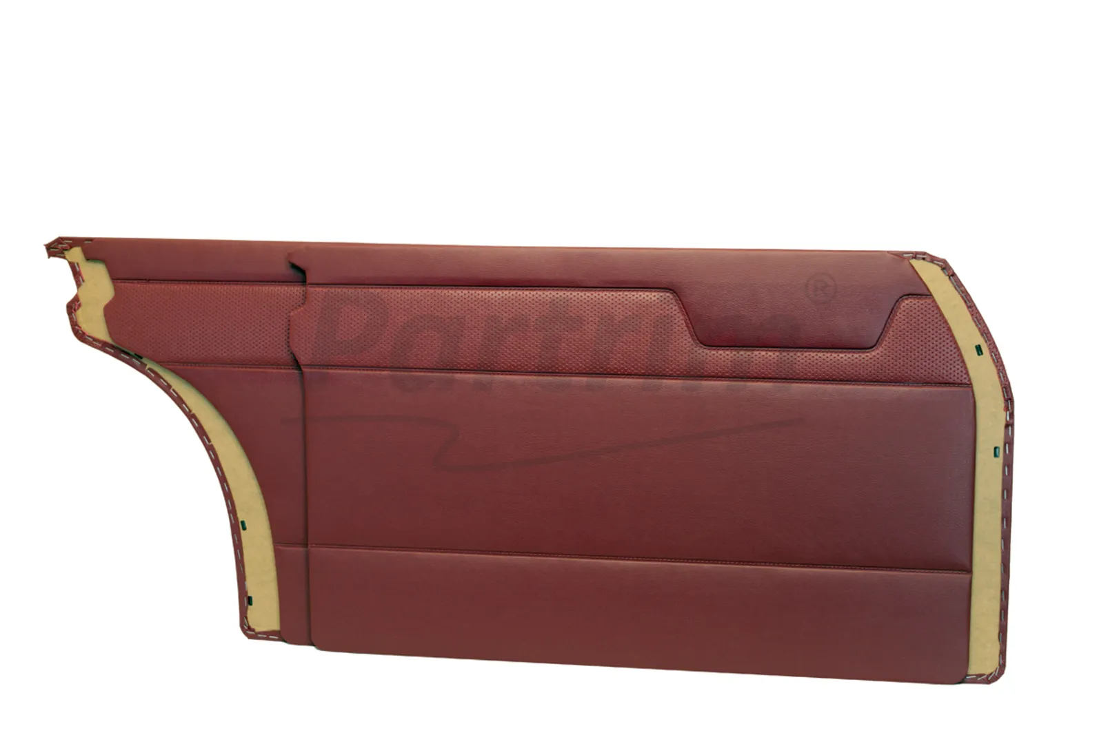MERCEDES W115 DOOR PANEL SET BURGUNDY 4 PCS