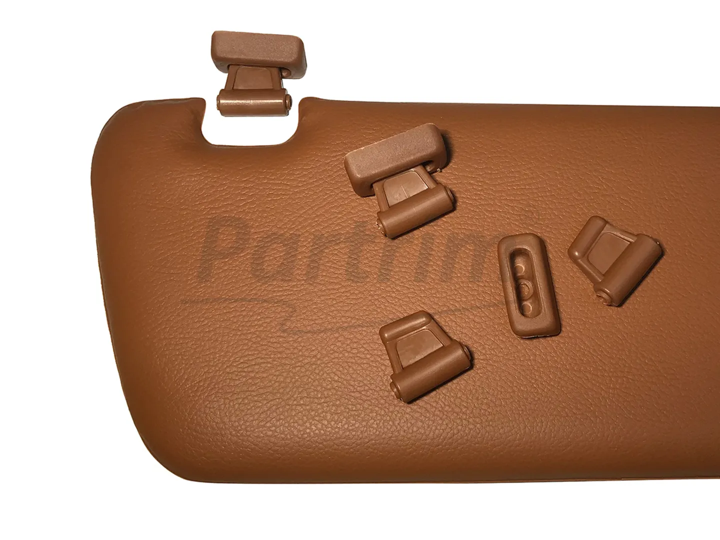 MERCEDES R107 SUNVISOR CLIPS TOBACCO 1 SET