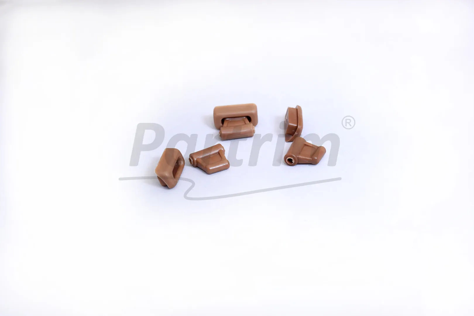 MERCEDES R107 SUNVISOR CLIPS TOBACCO 1 SET