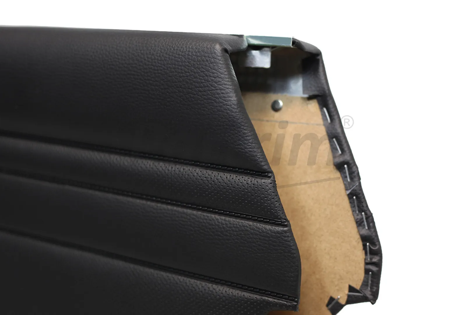 MERCEDES R107 DOOR PANEL SET BLACK 2 PCS 
