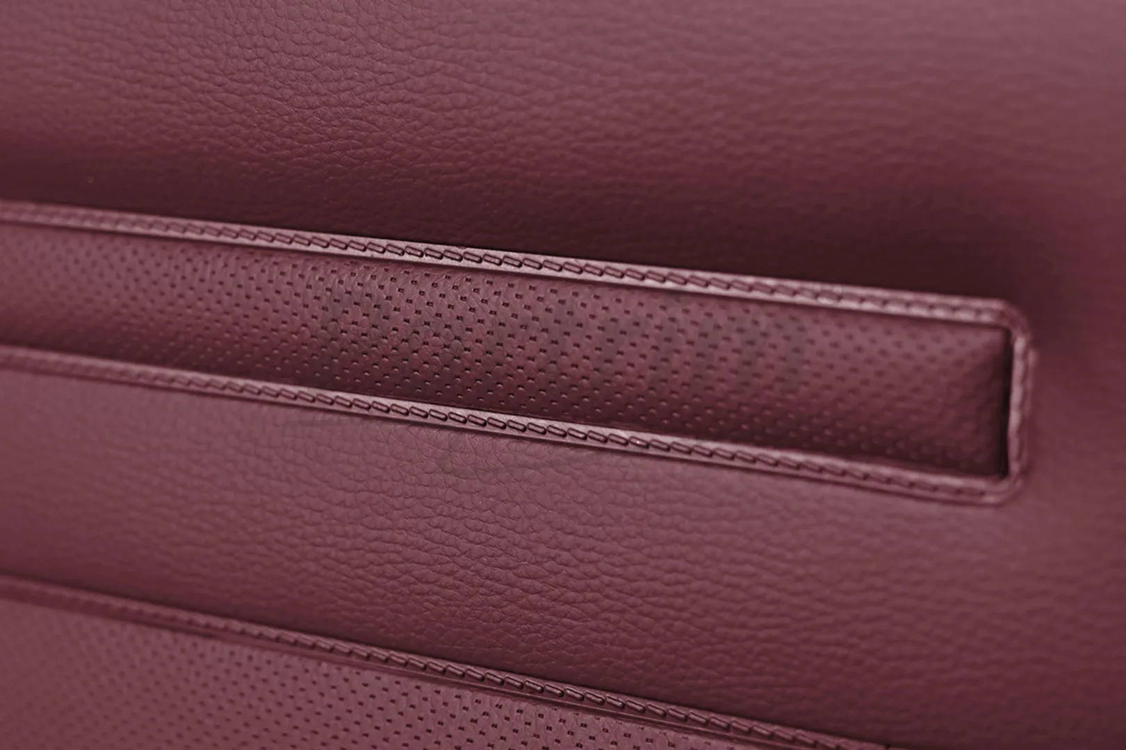 MERCEDES R107 DOOR PANEL SET BURGUNDY 2 PCS