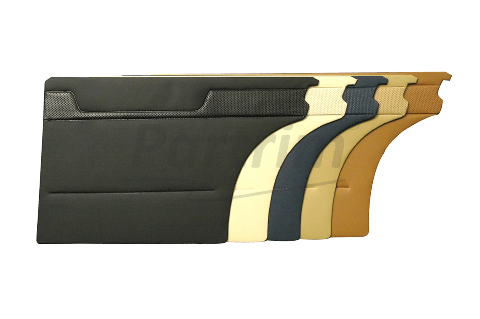 MERCEDES W115 DOOR PANEL SET TOBACCO 4 PCS