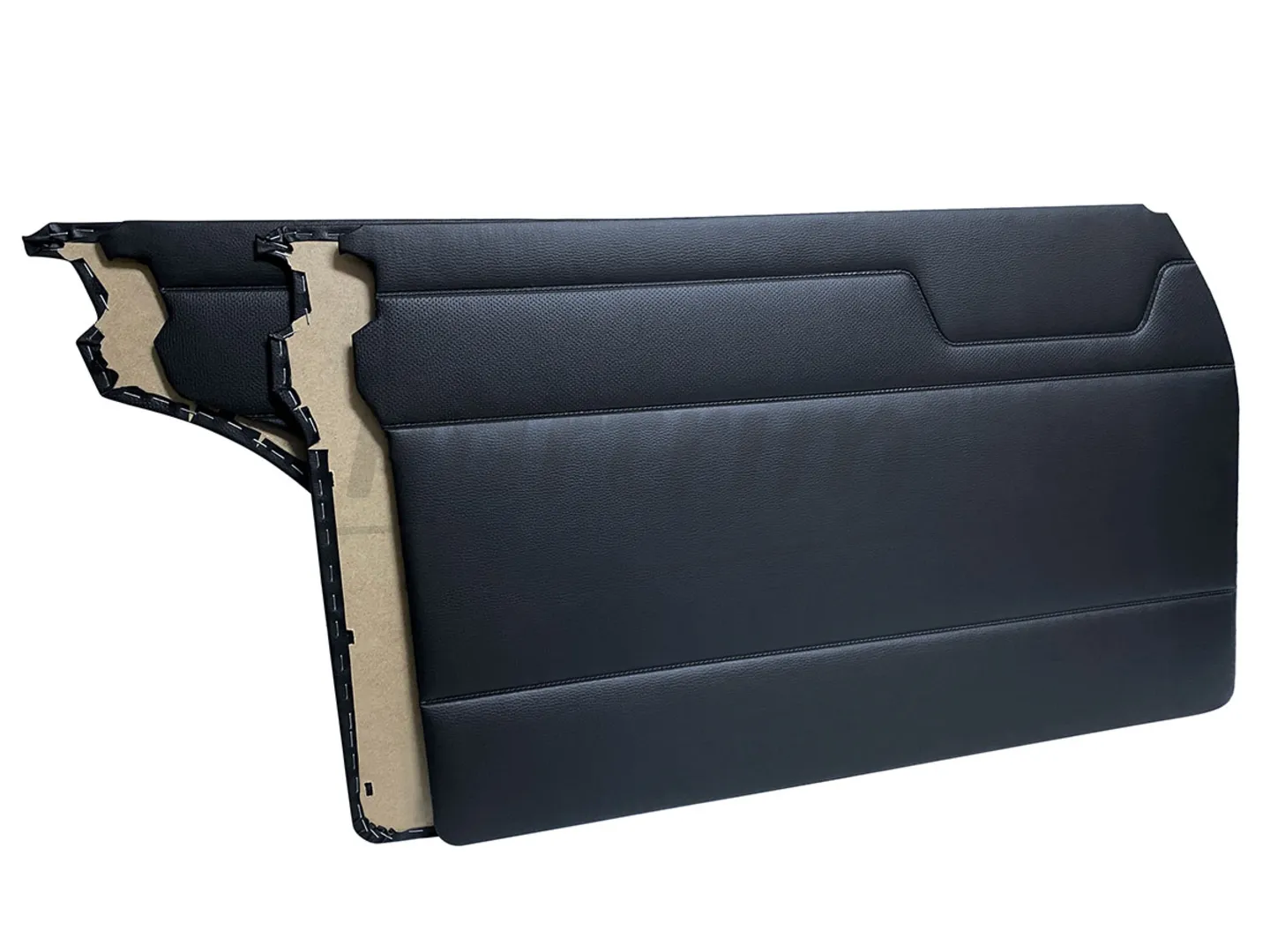 MERCEDES W115 DOOR PANEL SET BLACK 4 PCS