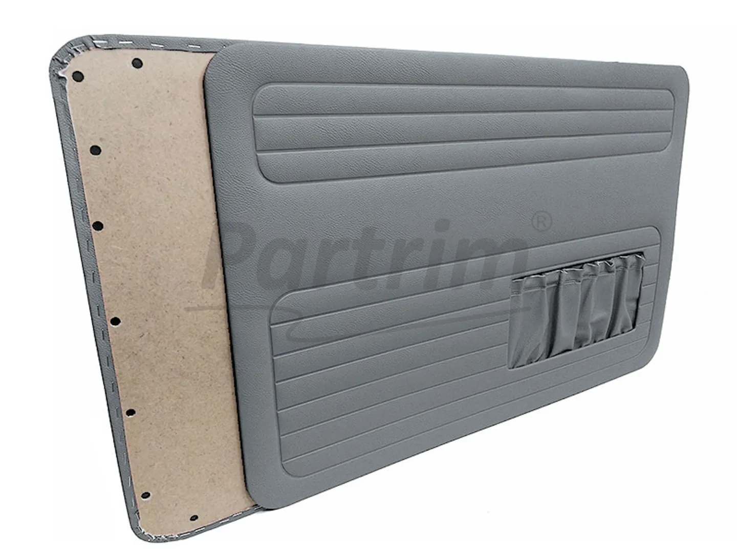 VW OLD BEETLE 1303 DOOR PANEL SET GREY 1967 - 1979