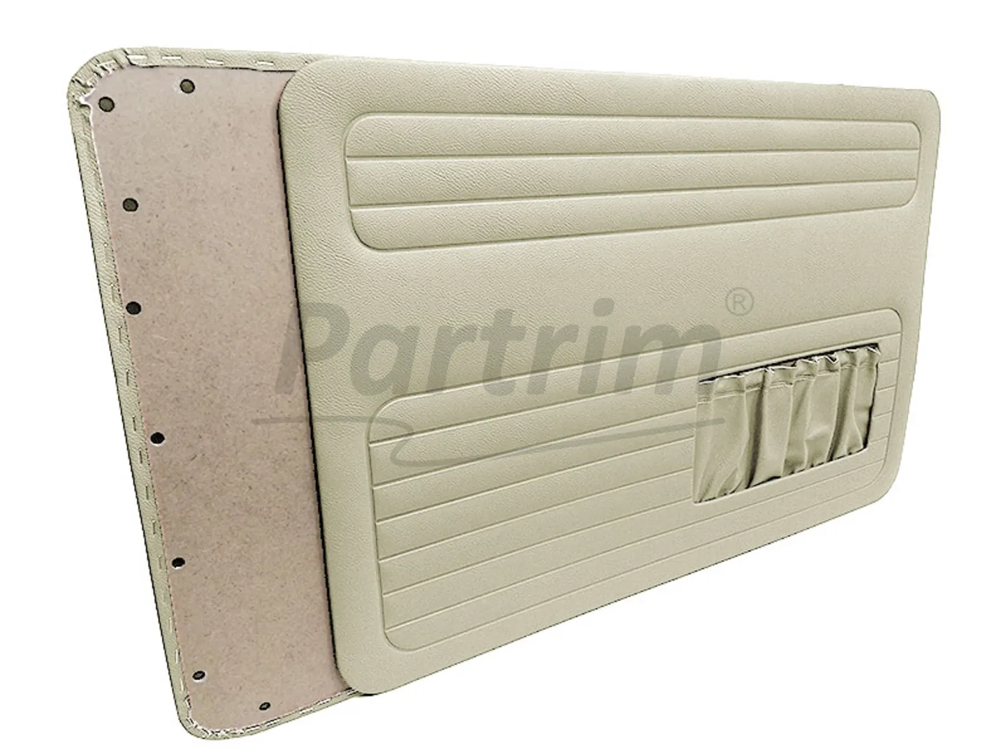 VW OLD BEETLE 1303 DOOR PANEL SET CREAM 1967 - 1979