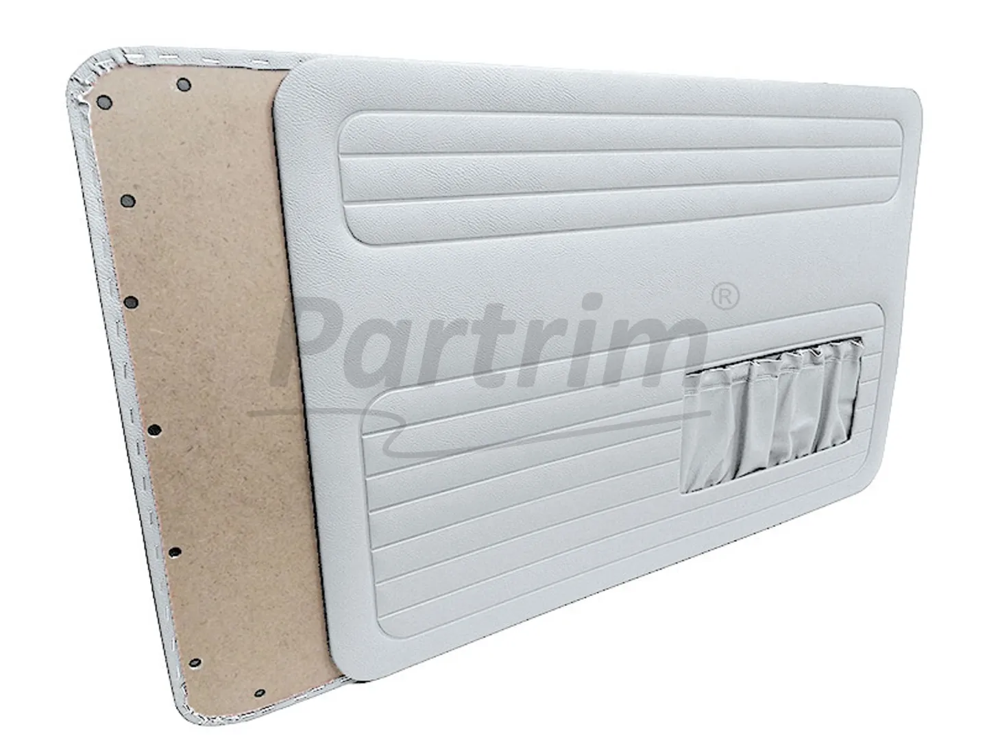 VW OLD BEETLE 1303 DOOR PANEL SET WHITE 1967 - 1979