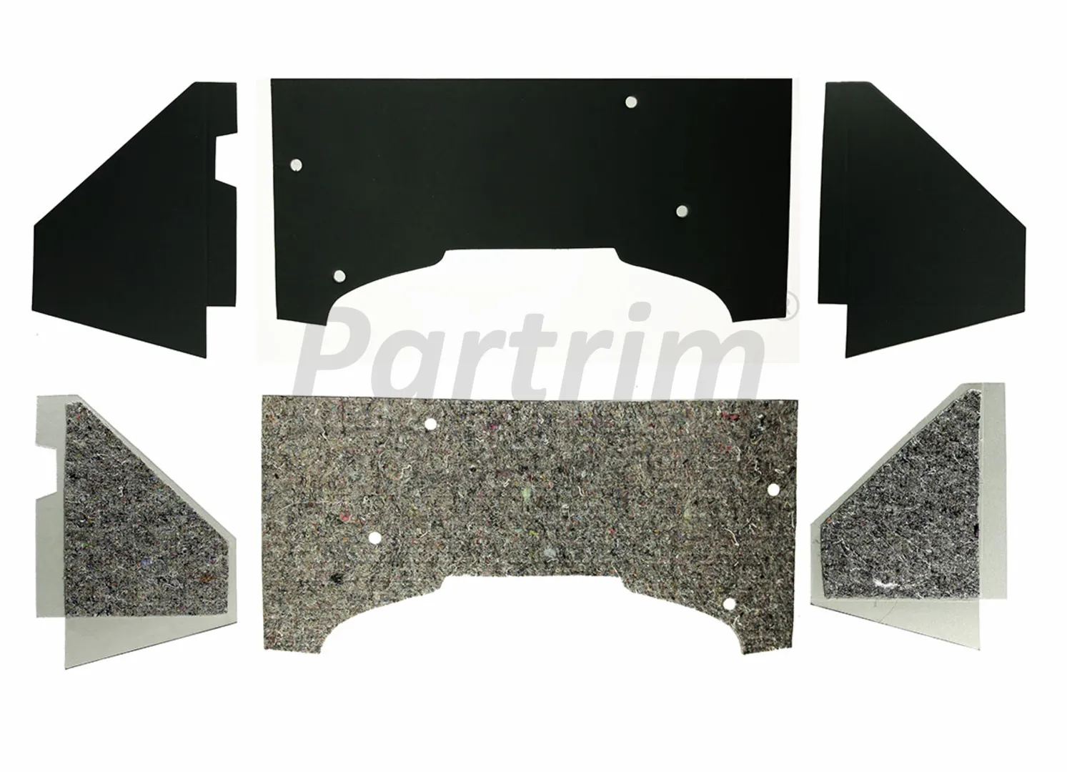 VW OLD BEETLE 1200 ENGINE FIREWALL KIT CARTON