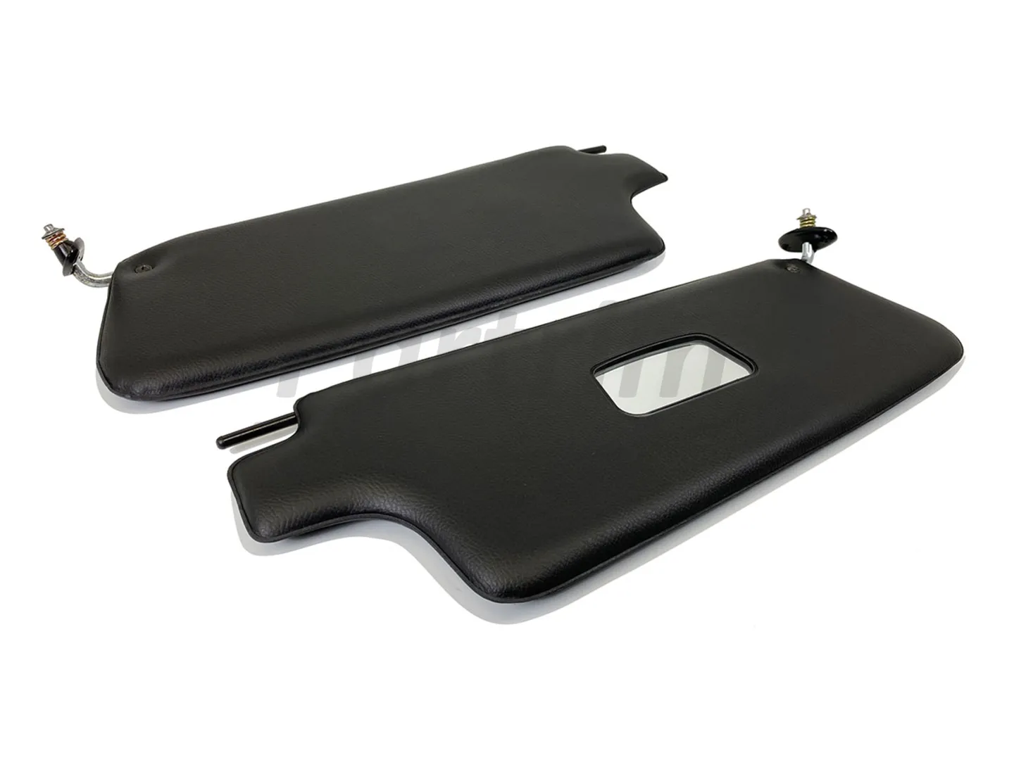 VW OLD BEETLE 1300 - 1303 CABRIO SUNVISORS SET BLACK 8-1967 - 8-1972