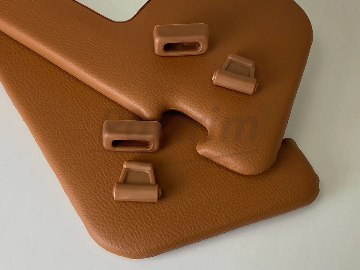 MERCEDES R107 CABRIO SUNVISOR TOBACCO R-L