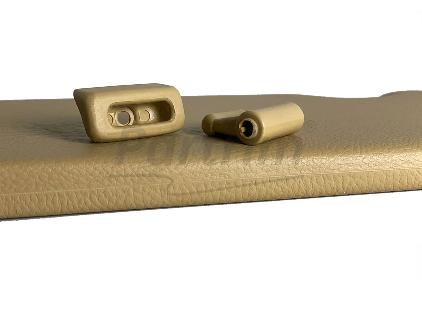 MERCEDES R107 CABRIO SUNVISOR BEIGE R-L