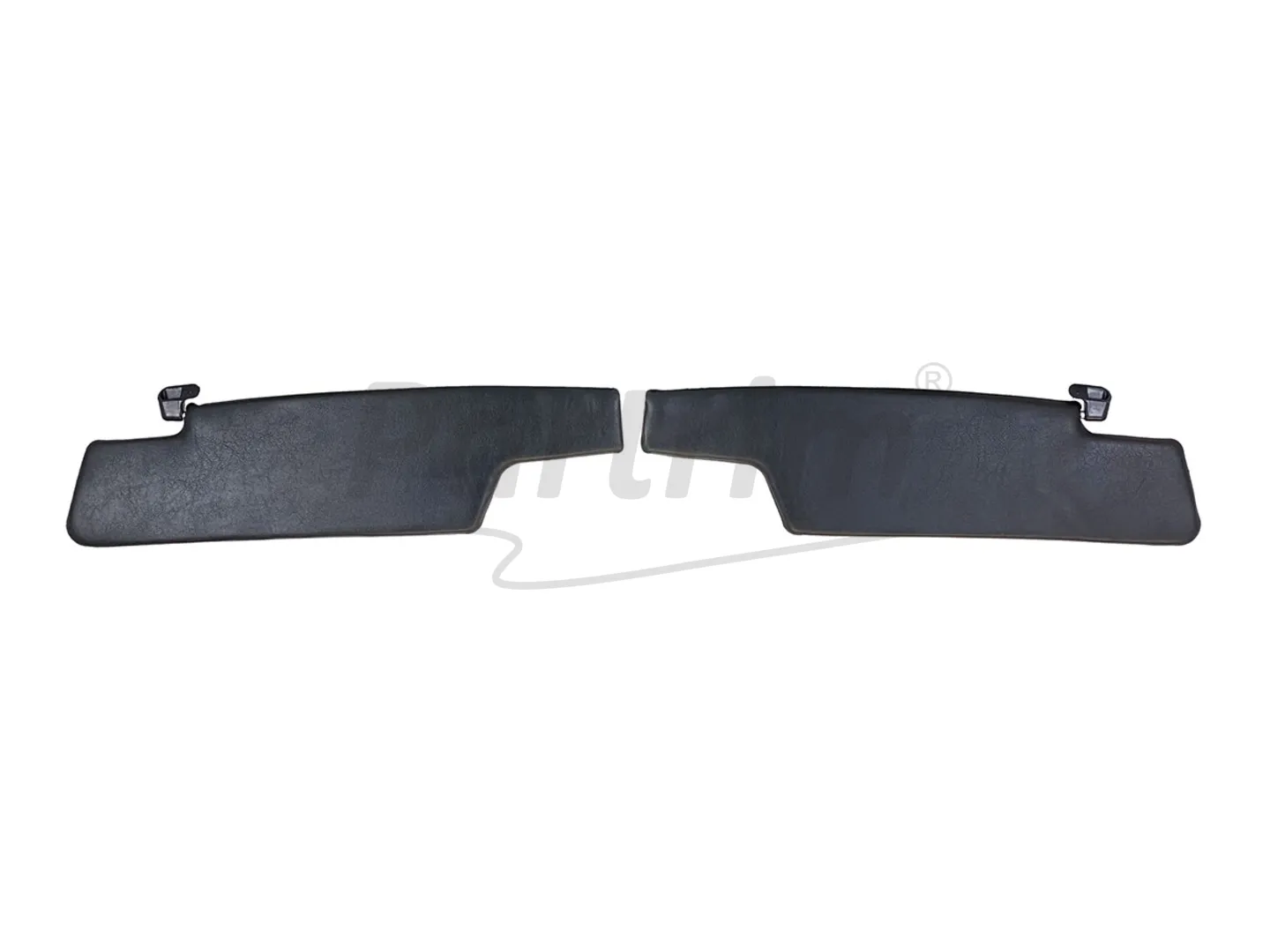 PORSCHE 914 SUNVISOR BLACK WITH 3 PCS BRACKETS