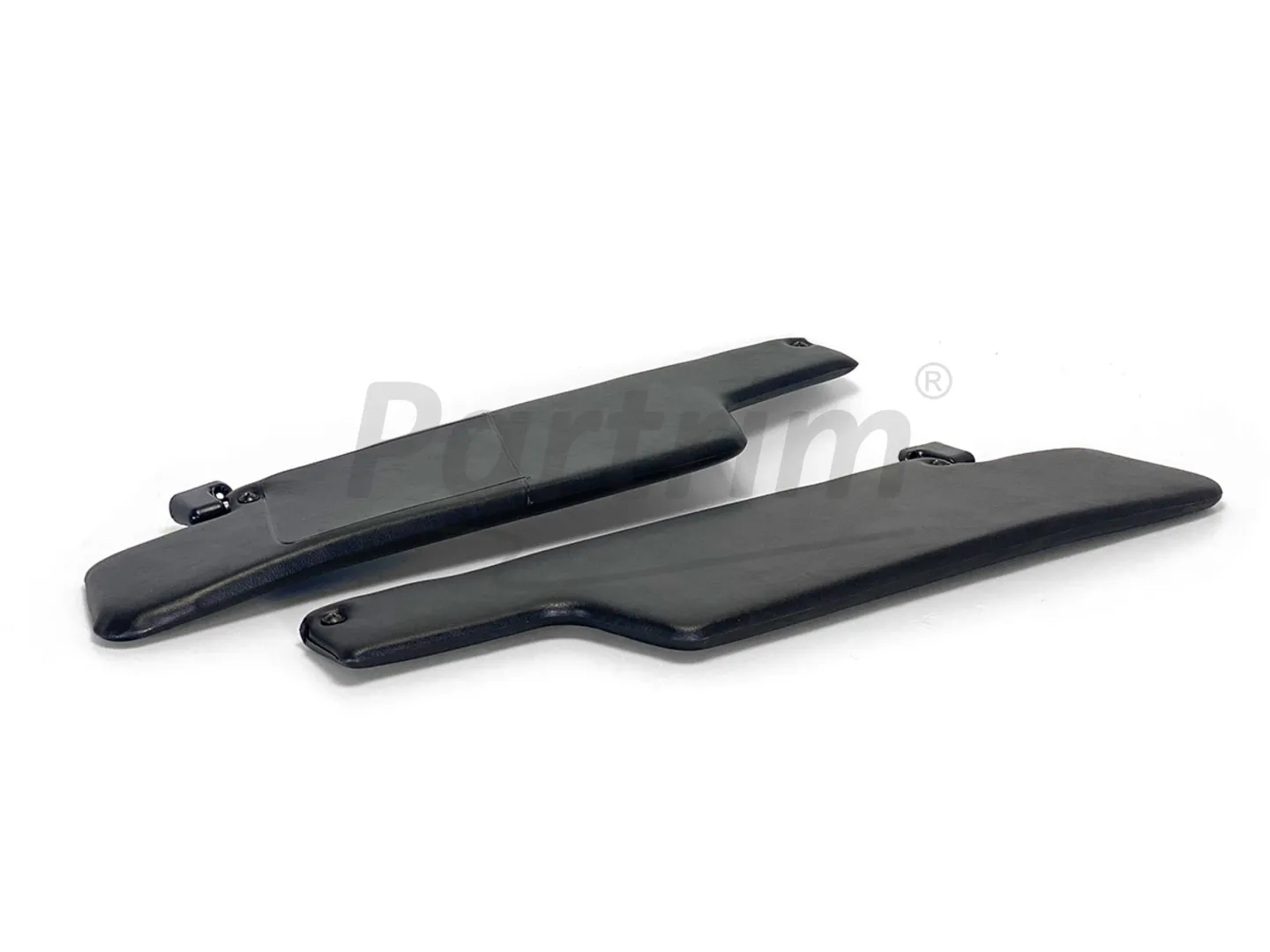 PORSCHE 914 SUNVISOR BLACK WITH 3 PCS BRACKETS