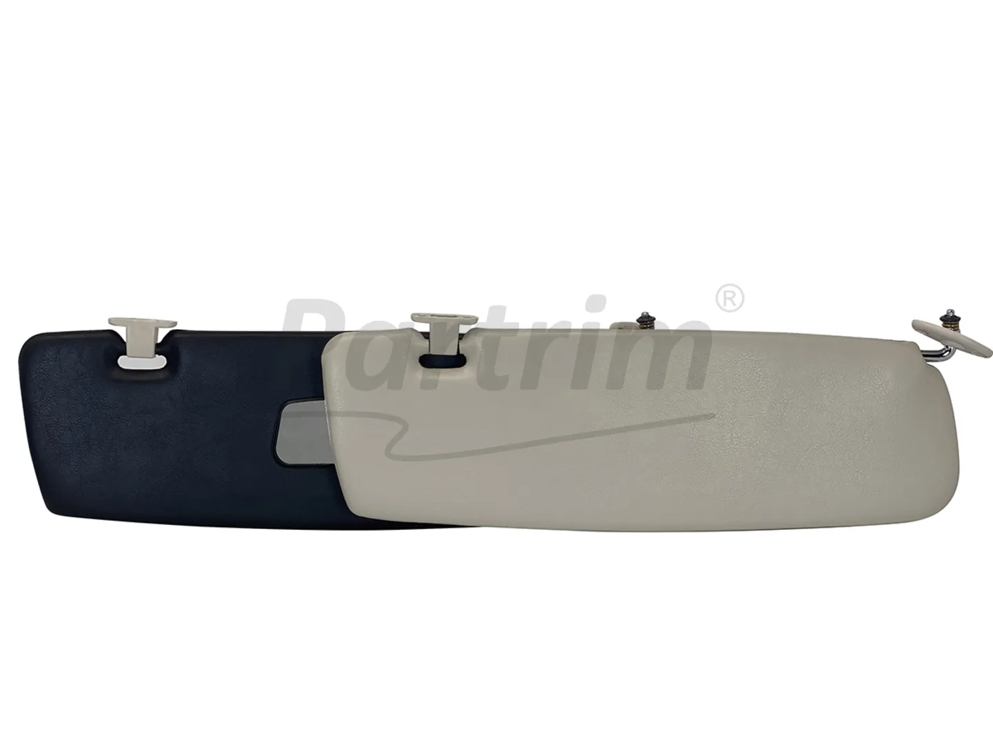 BMW E10 (2002) SUNVISOR CREAM & BLACK