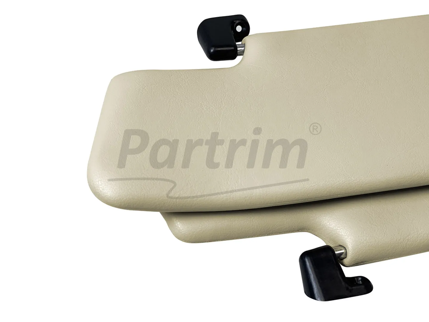 PORSCHE 914 SUNVISOR CREAM WITH 3 PCS BRACKETS
