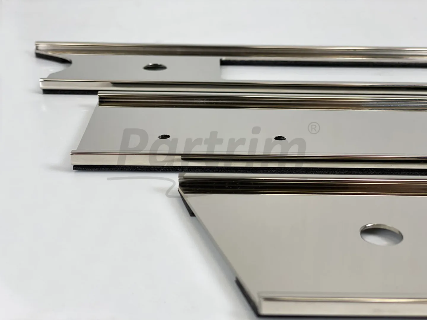 PORSCHE 911 912 69-73 ALUMINIUM DASH FASCIA TRIM SET 4 PCS