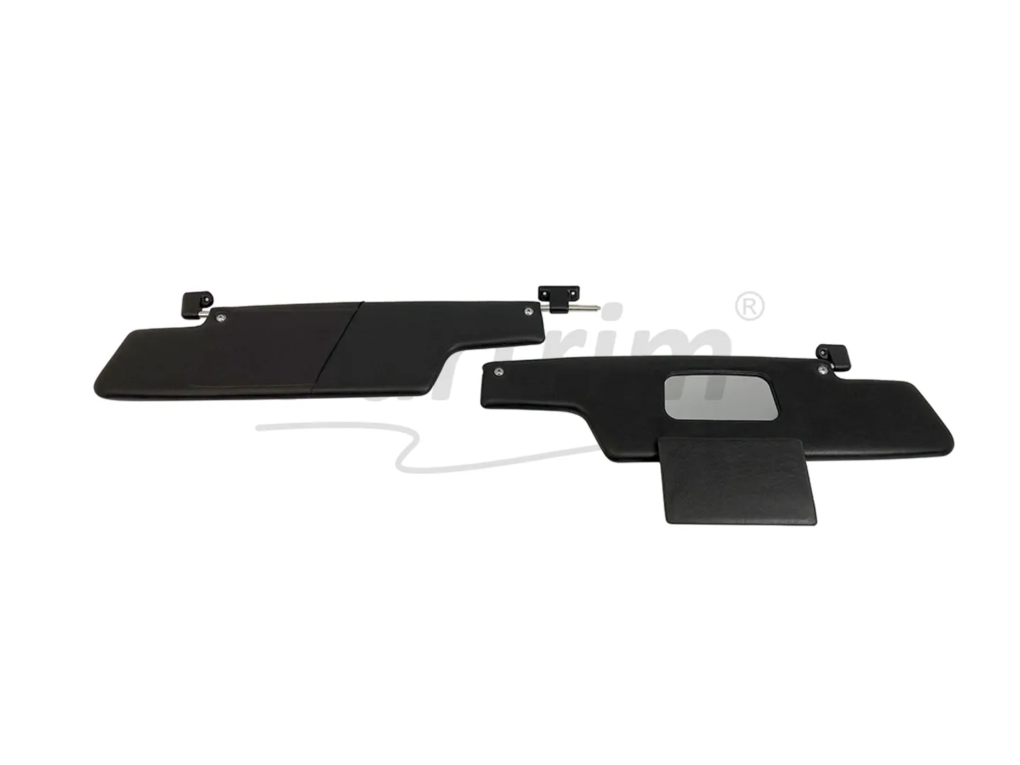 PORSCHE 914 SUNVISOR BLACK WITH MIRROR + WITH BRACKET