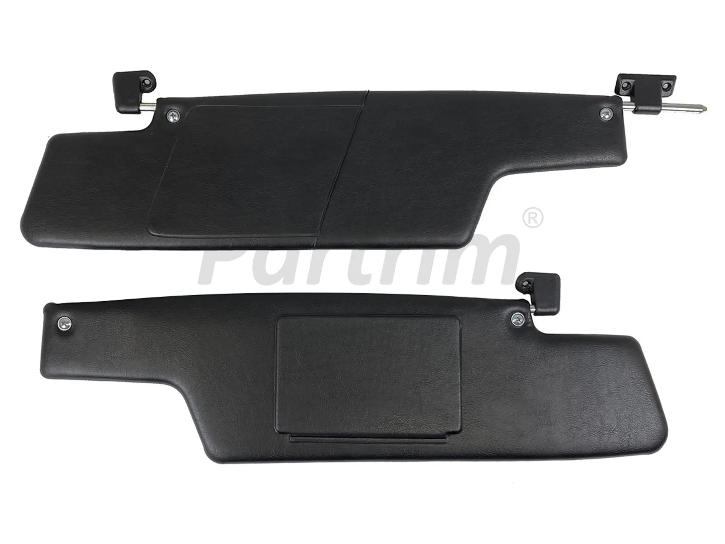 PORSCHE 914 SUNVISOR BLACK WITH MIRROR + WITH BRACKET
