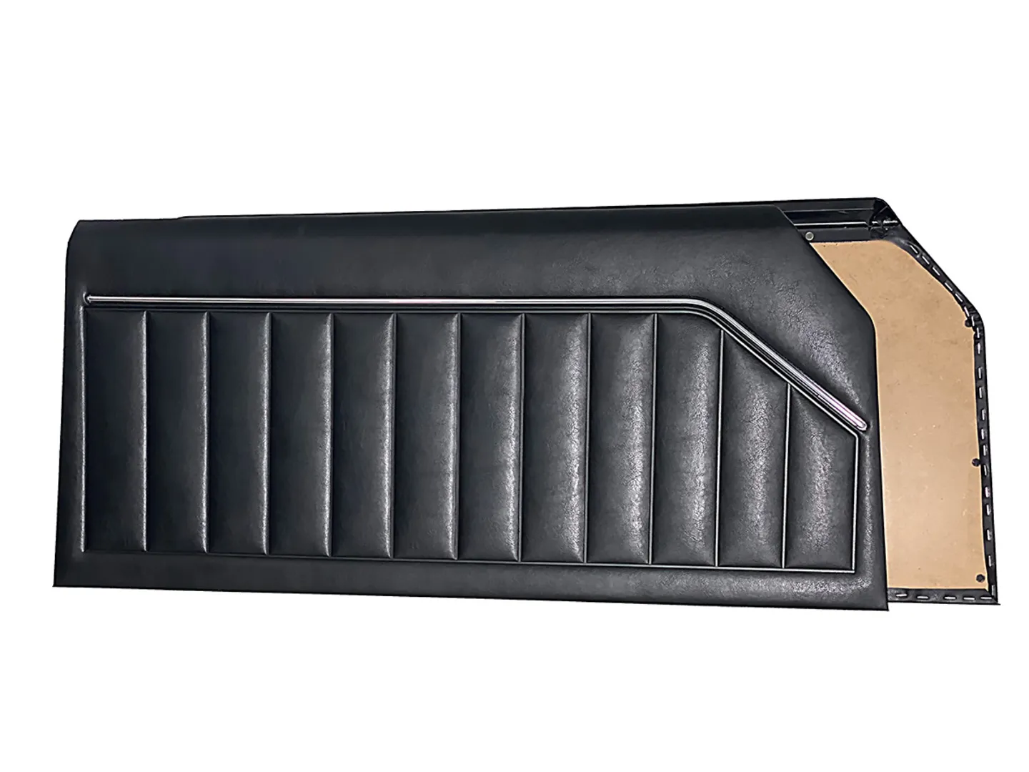 OPEL MANTA  A 1900 1970 - 1975 SR DOOR PANEL WITH NICKEL 2 PCS BLACK