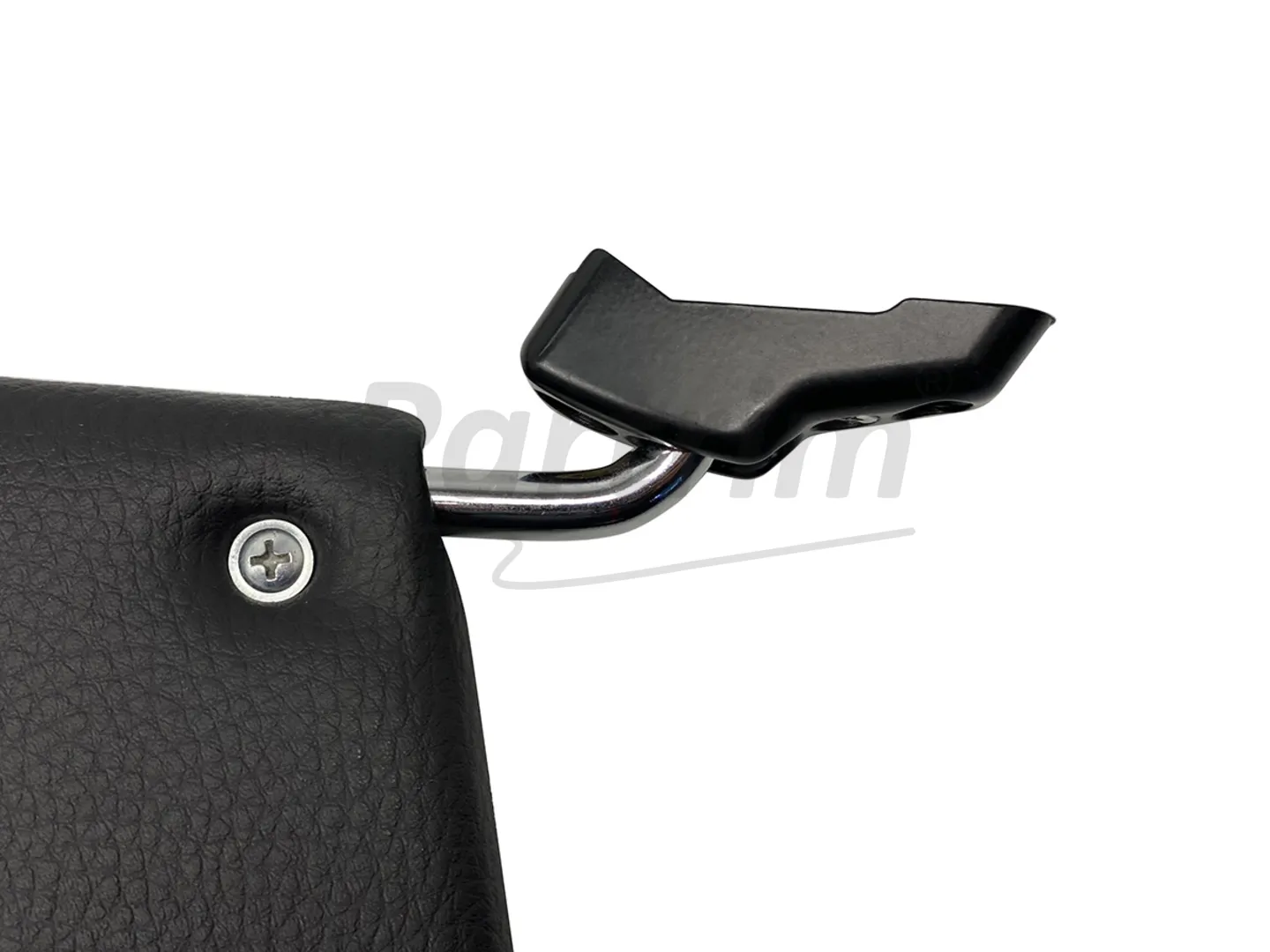 MERCEDES R107 CABRIO SUNVISOR WITH BRACKET R-L BLACK