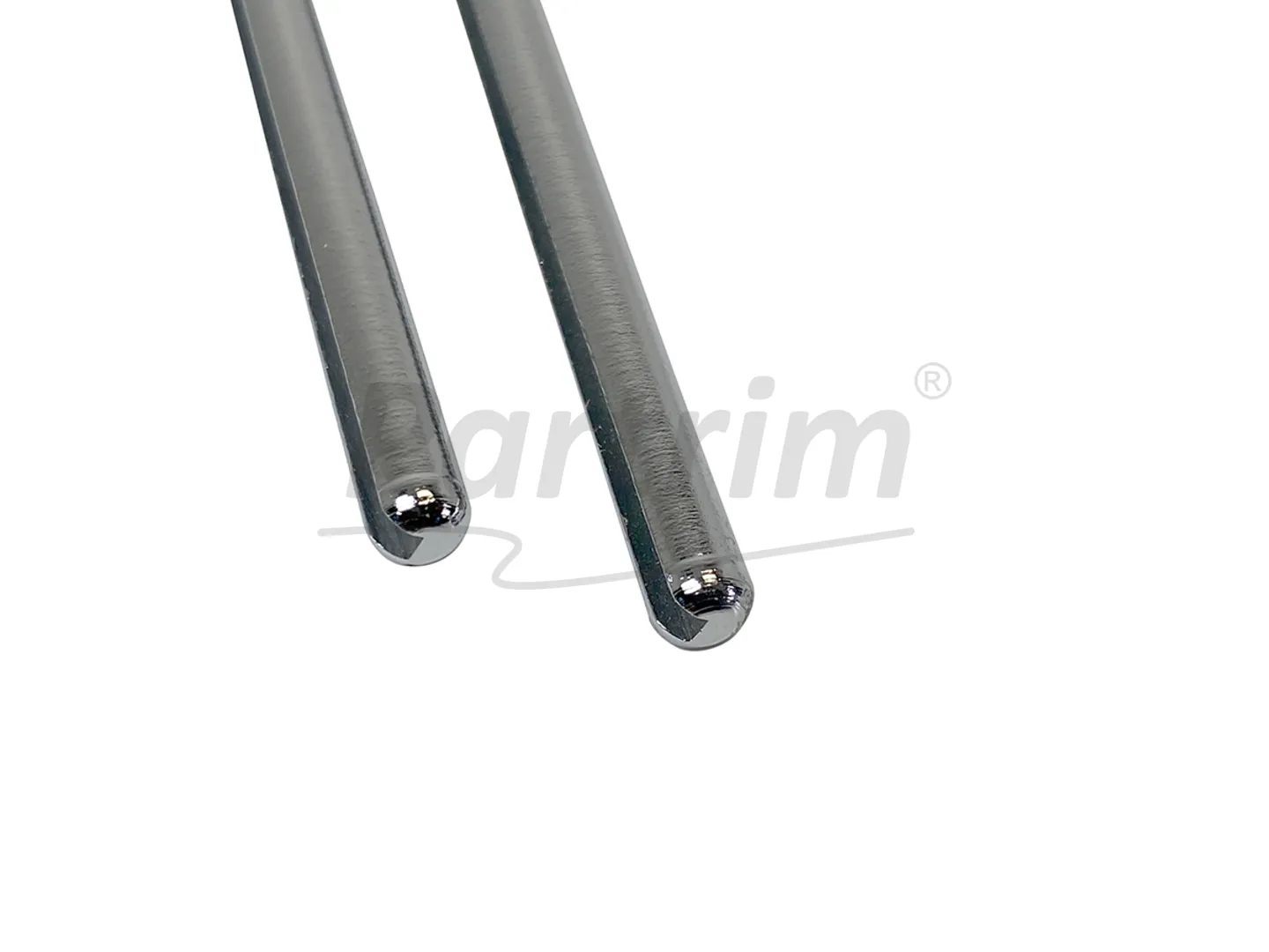 MERCEDES R107 SUNVISOR ROD METAL BRACKET BURGUNDY 1 SET