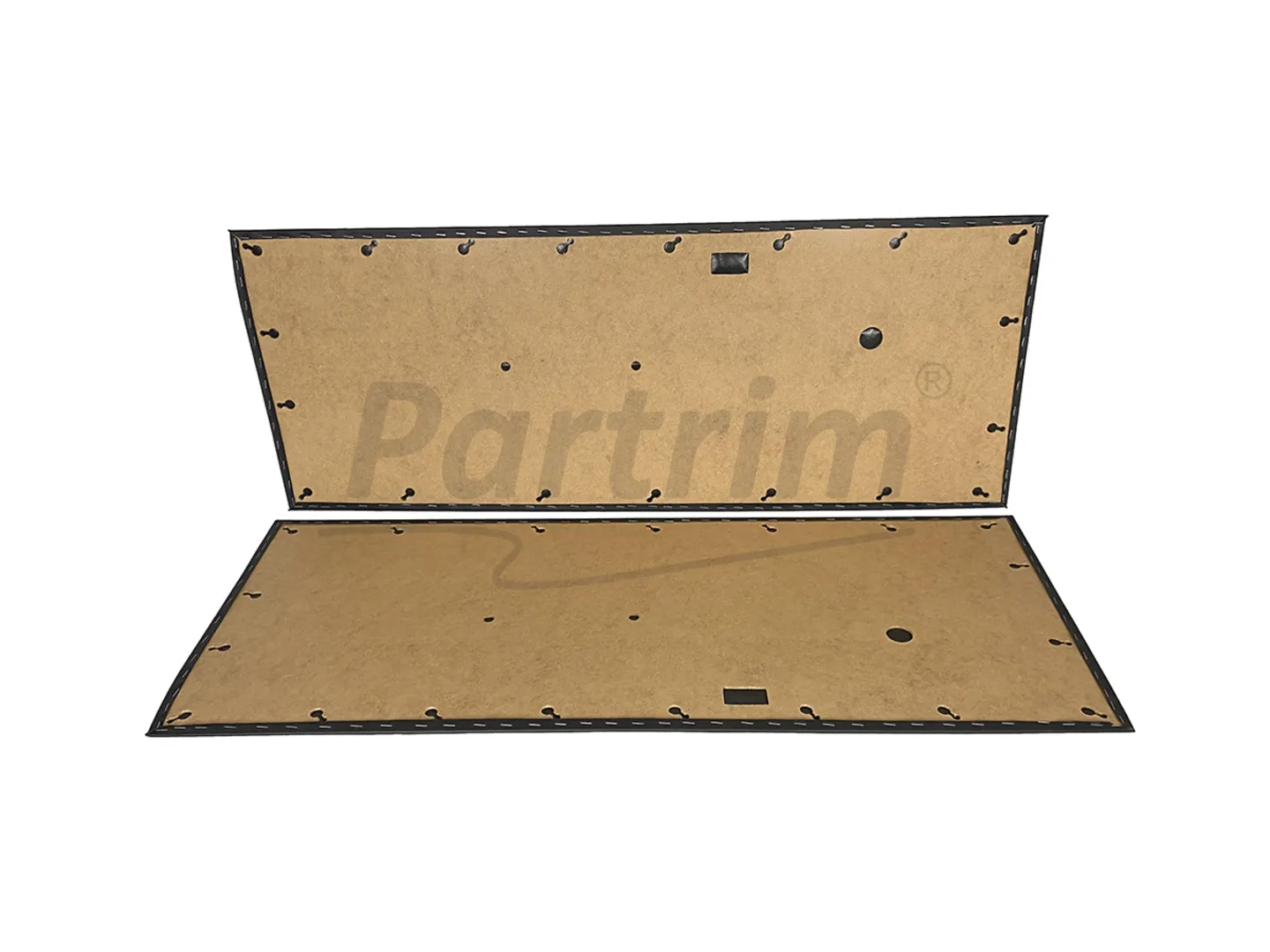 FORD FIESTA GHIA 1979 DOOR PANELS BLACK 4 PCS
