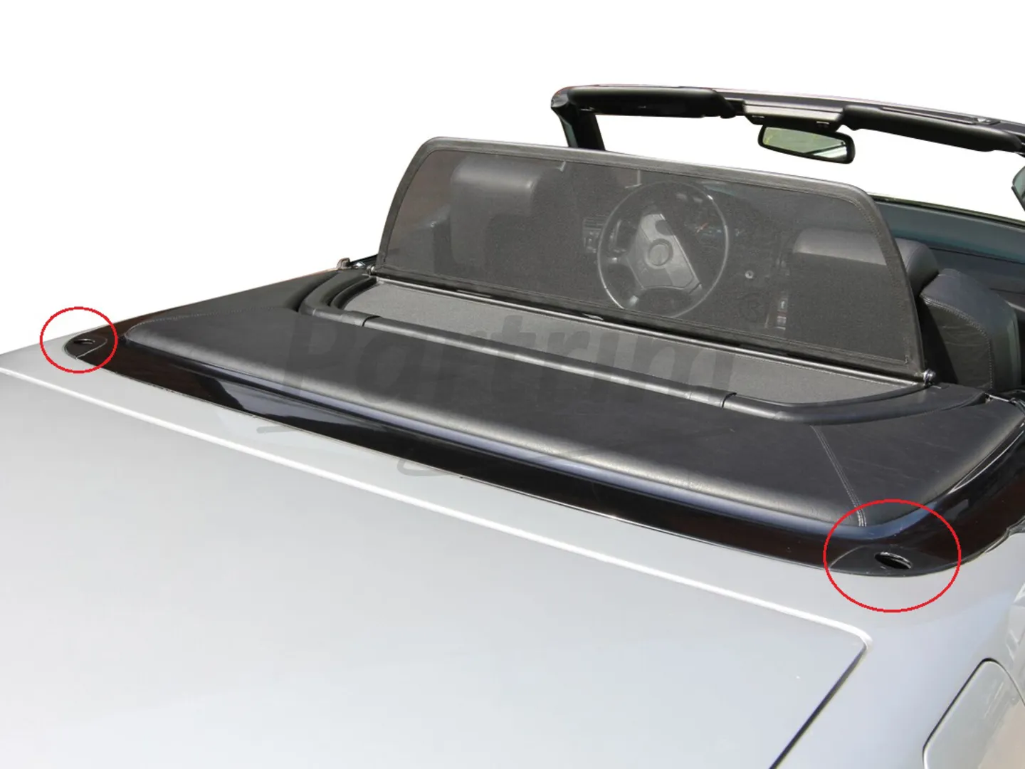 MERCEDES R129 REAR DECK GARNISH MOULDING LEFT / RIGHT