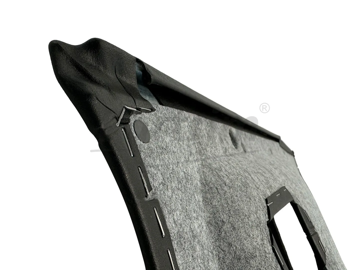 BMW 2002 REAR SIDE PANELS WITH NICKEL 2 PCS BLACK