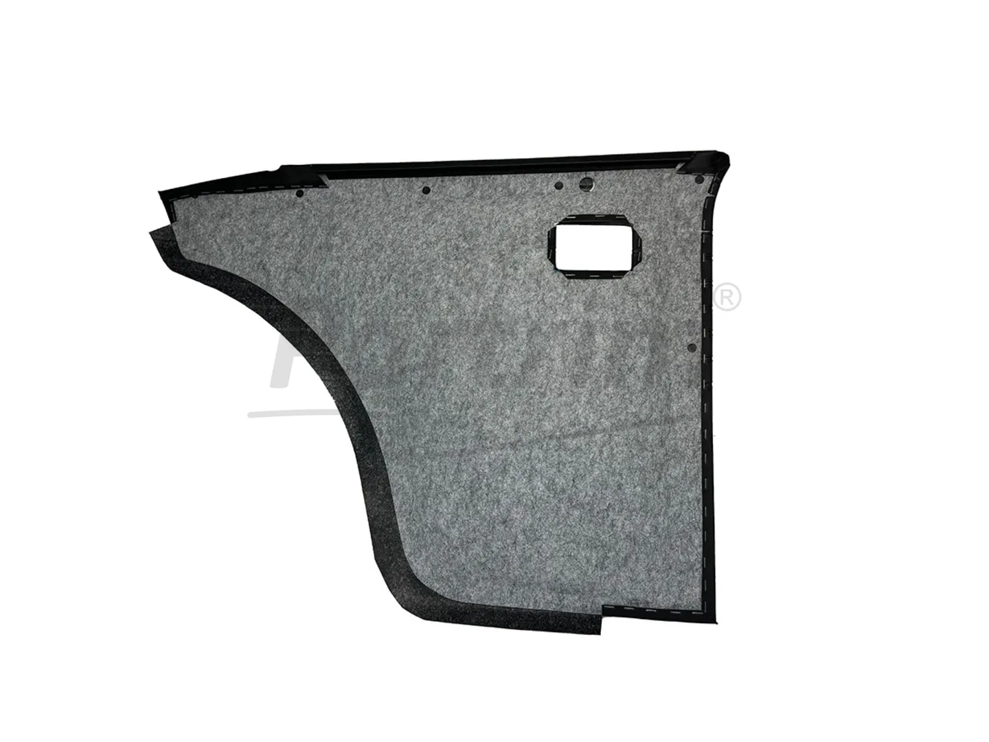 BMW 2002 REAR SIDE PANELS WITH NICKEL 2 PCS BLACK