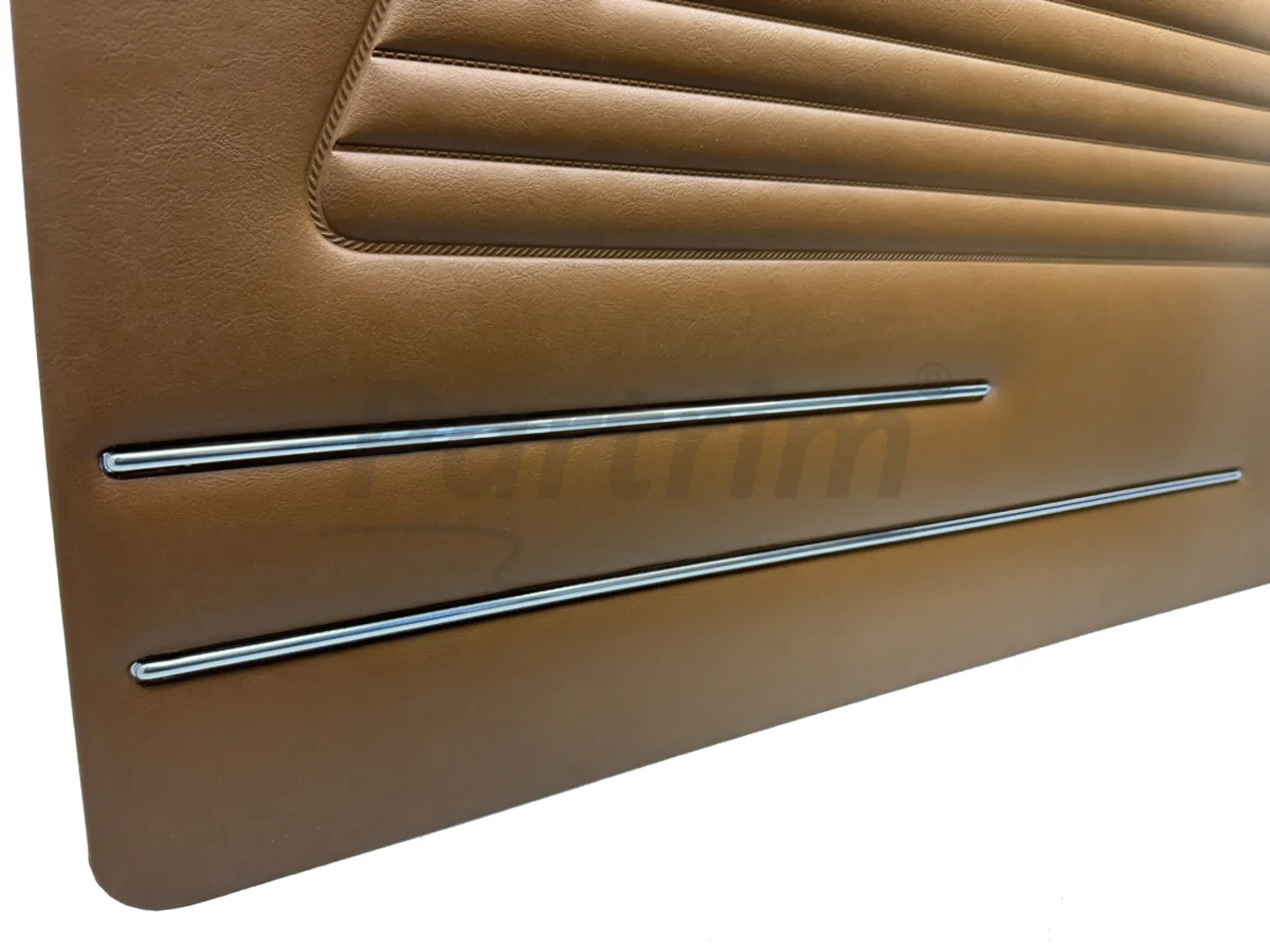 BMW E10 2002 DOOR PANEL SET WITH NICKEL 2 PCS BROWN & BLACK  Early Model (1966 - 1973)