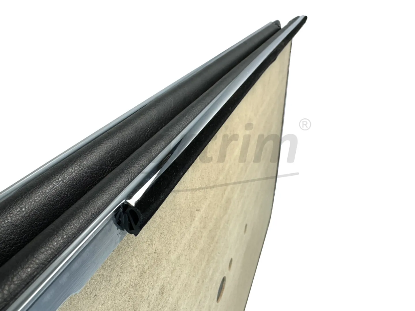 BMW E10 2002 DOOR PANEL SET WITH NICKEL 2 PCS BROWN & BLACK  Early Model (1966 - 1973)