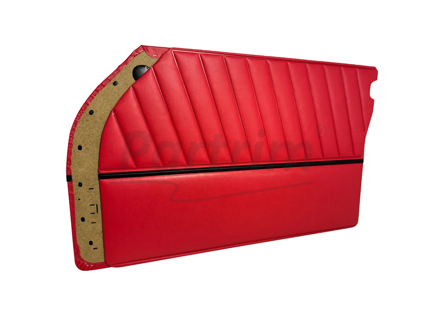 MERCEDES W110 DOOR PANEL SET RED 4 PCS 1961 - 1965 Years 190c / 190Dc