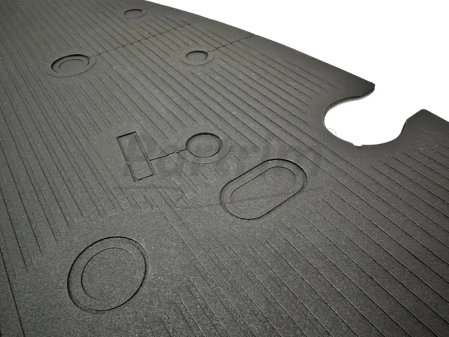 VW T1 BUS FRONT RUBBER MAT1959-1967 LHD