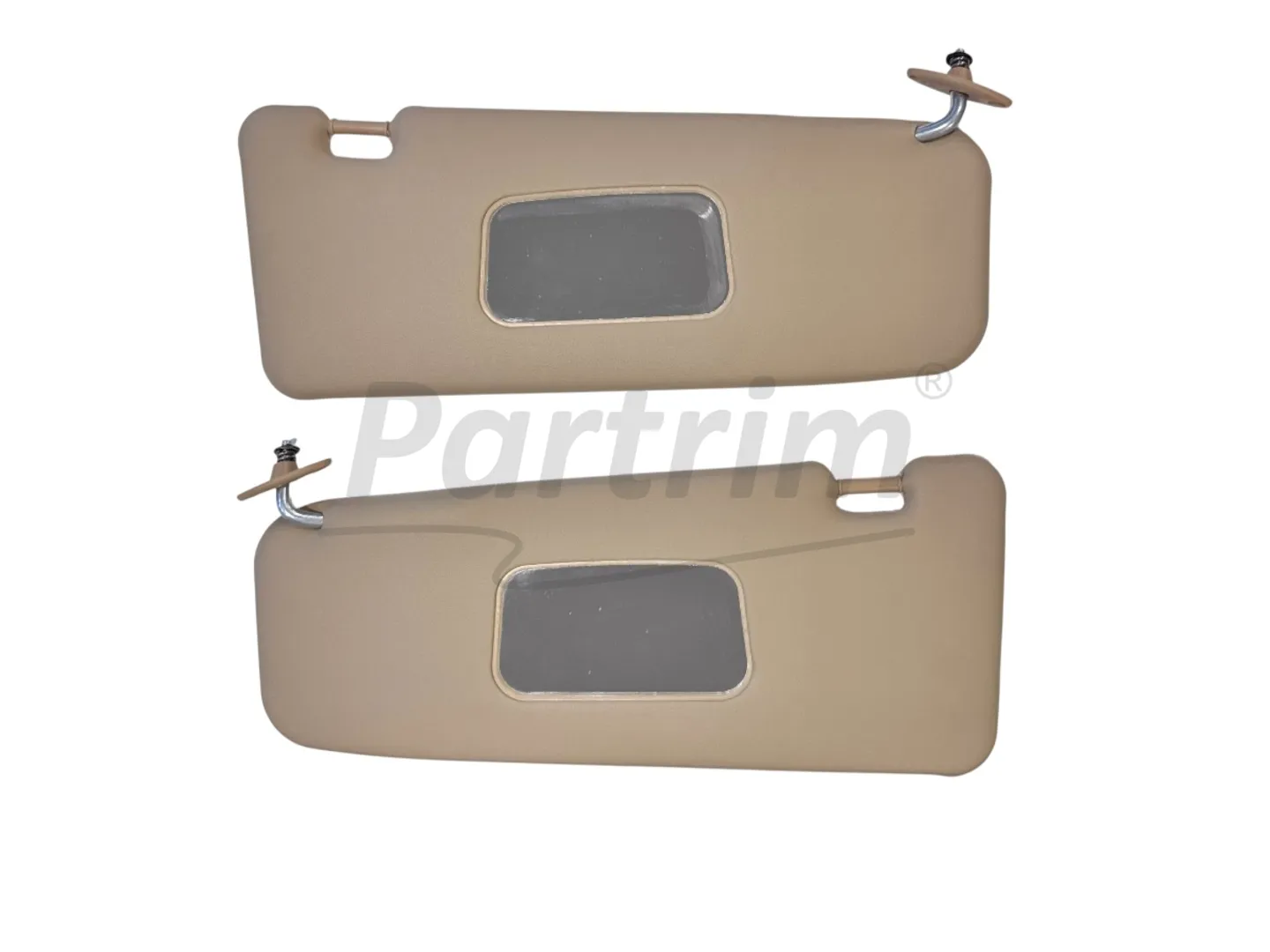 BMW E30 SEDAN SUNVISOR WITHOUT LIGHT BEIGE